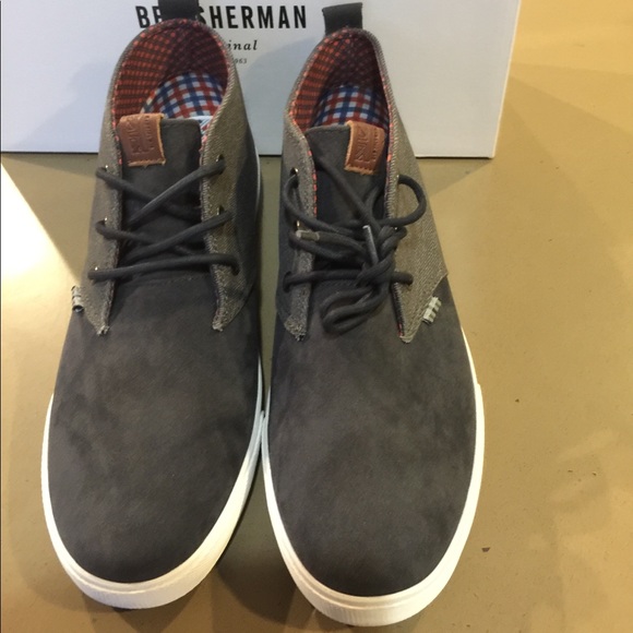❤️SOLD❤️Ben Sherman Bradford Chukka Grey Mens Shoe - Picture 2 of 6